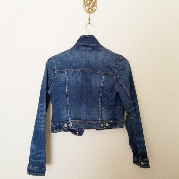 ๐ ARIZONA JEANS Cropped Jean Jacket - Picture 3 of 6